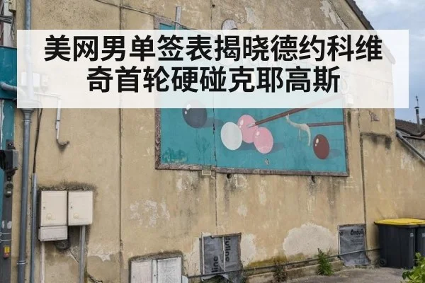 美网男单签表揭晓德约科维奇首轮硬碰克耶高斯
